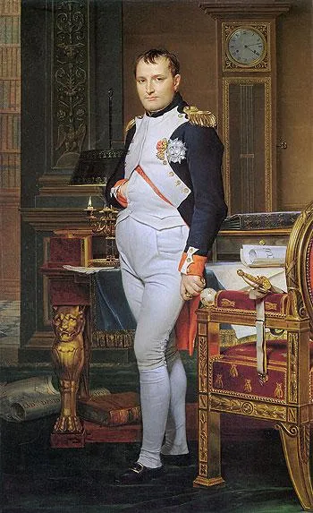 The Emporer Napoleon In His Study At The Tuileries
